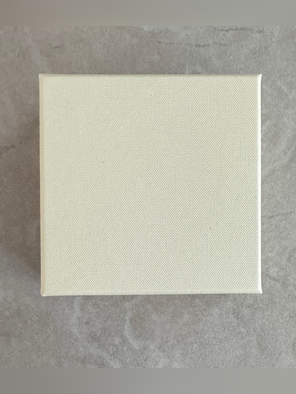 John Hardy Cream Box with Orange Square Logo (3 1/2”H x 3 1/2”W x 2”D) - Picture 2 of 5